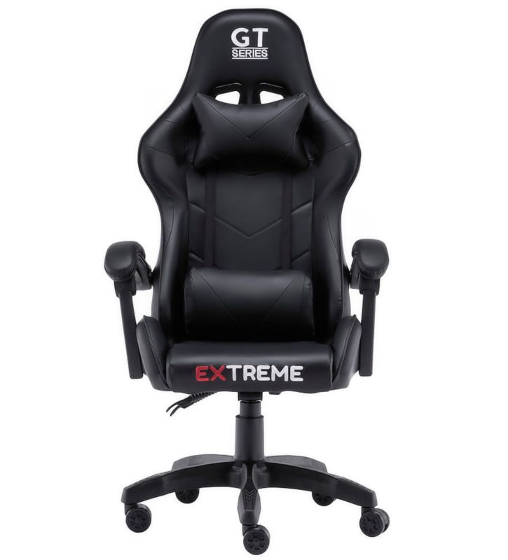 Fotel gamingowy czarny Extreme GT Black 1szt