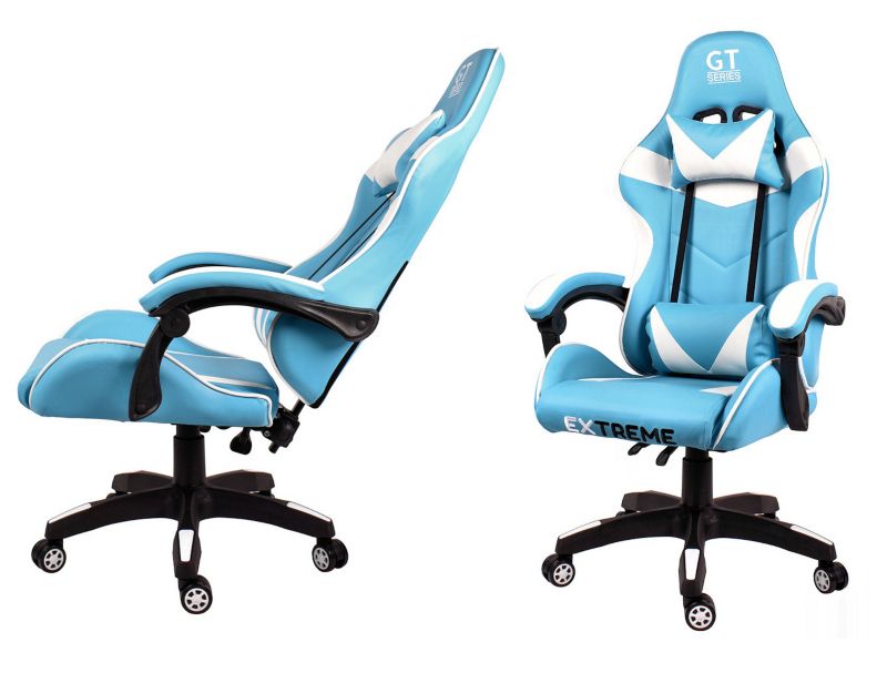 Fotel gamingowy Extreme GT Light Blue 1szt
