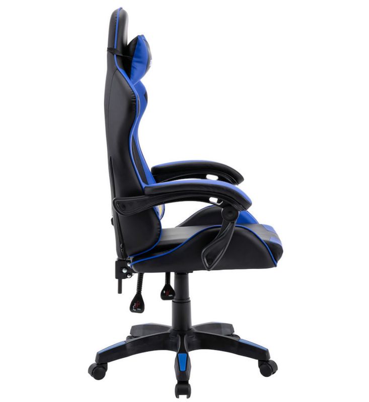 Fotel gamingowy Extreme młodzieżowy odchylany ekoskóra EXT ONE Blue 1 szt.