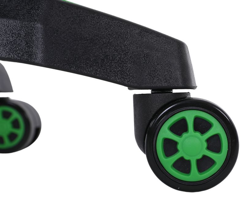 Fotel gamingowy Extreme młodzieżowy odchylany ekoskóra EXT ONE Green 1 szt.