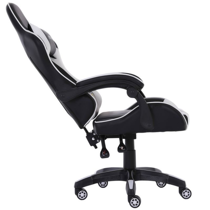 Fotel gamingowy Extreme młodzieżowy odchylany ekoskóra EXT ONE White 1 szt.