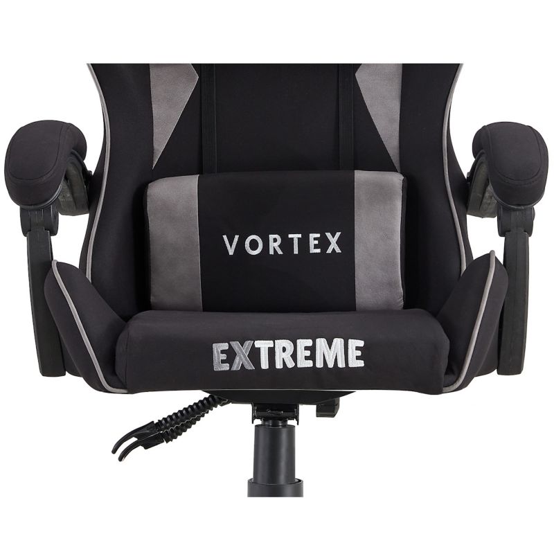 Fotel gamingowy Extreme oddychający materiał odchylane oparcie EXTREME VORTEX Gray 1 szt.
