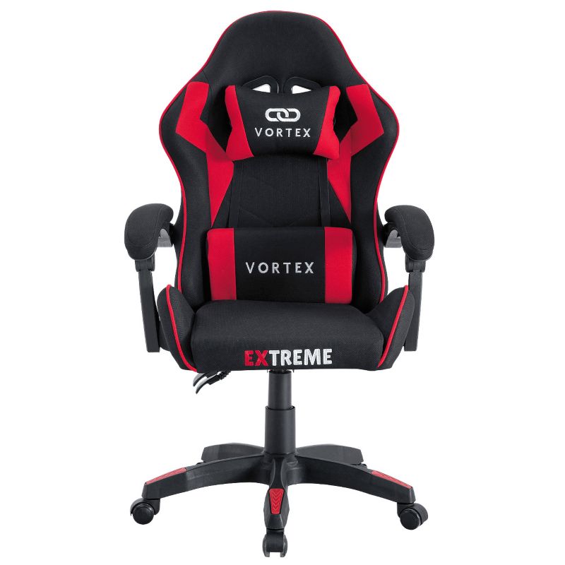 Fotel gamingowy Extreme oddychający materiał odchylane oparcie EXTREME Vortex Red 1 szt.