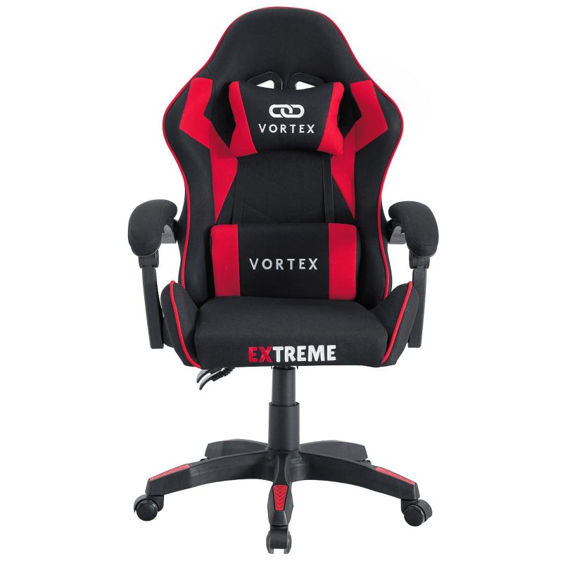 Fotel gamingowy Extreme oddychający materiał odchylane oparcie EXTREME Vortex Red 1 szt.