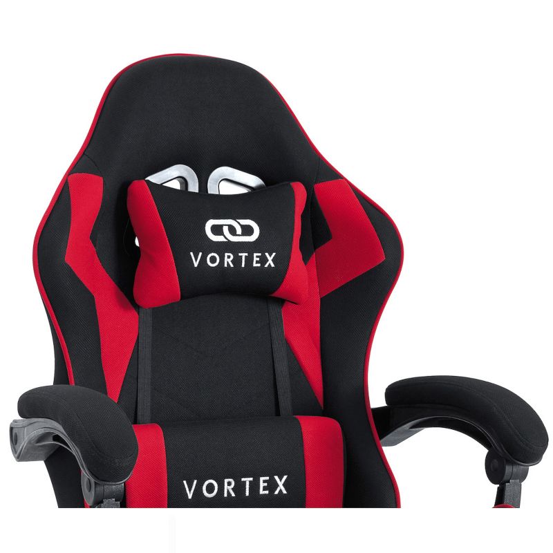 Fotel gamingowy Extreme oddychający materiał odchylane oparcie EXTREME Vortex Red 1 szt.