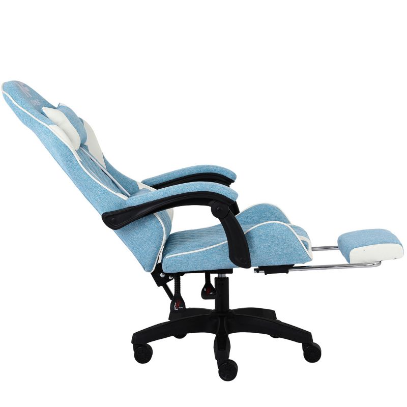 Fotel gamingowy Infini Core Light Blue/White 1szt