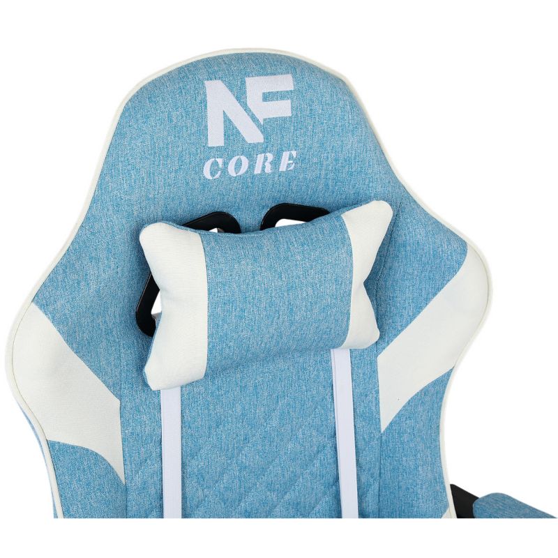 Fotel gamingowy Infini Core Light Blue/White 1szt