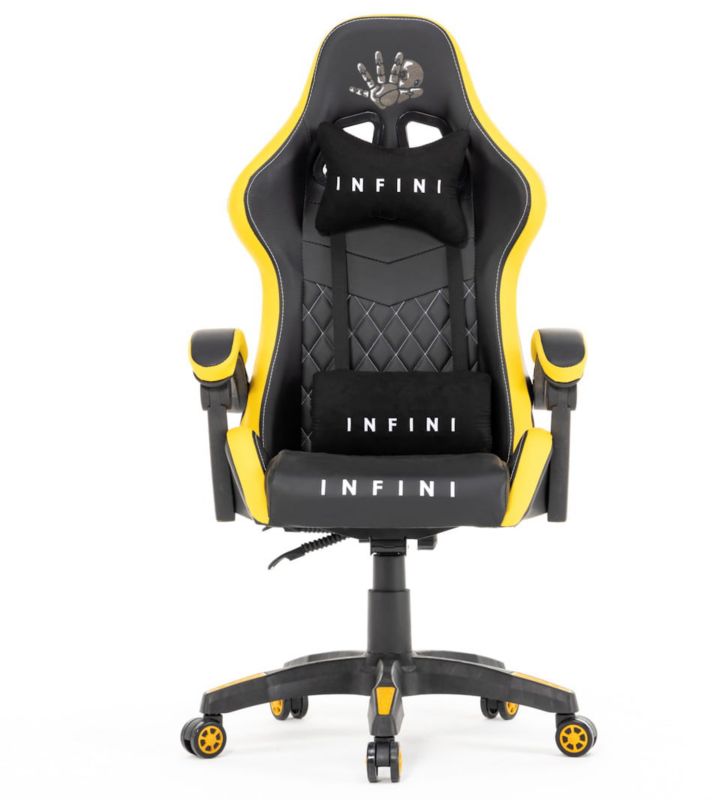 Fotel Gamingowy INFINI Five Yellow 1szt