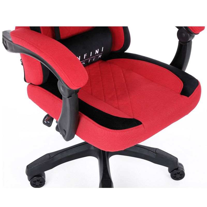 Fotel gamingowy Infini System Red, 1szt
