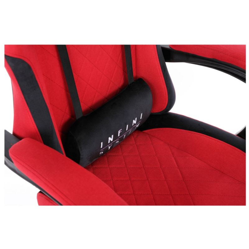 Fotel gamingowy Infini System Red, 1szt