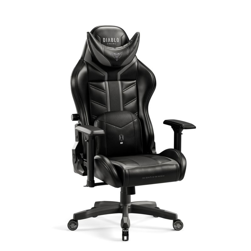 Fotel Gamingowy Obrotowy Diablo X-Ray 2.0 czarno-szary 1 szt