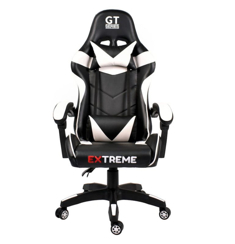 Fotel gamingowy obrotowy Extreme GT White 1 szt