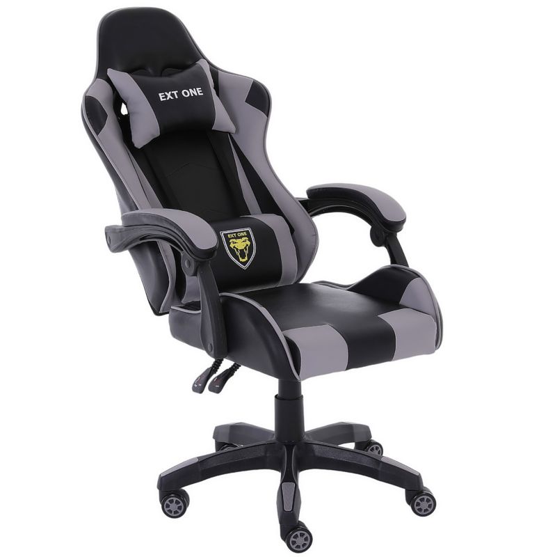 Fotel gamingowy szary Extreme GT Gray 1 szt