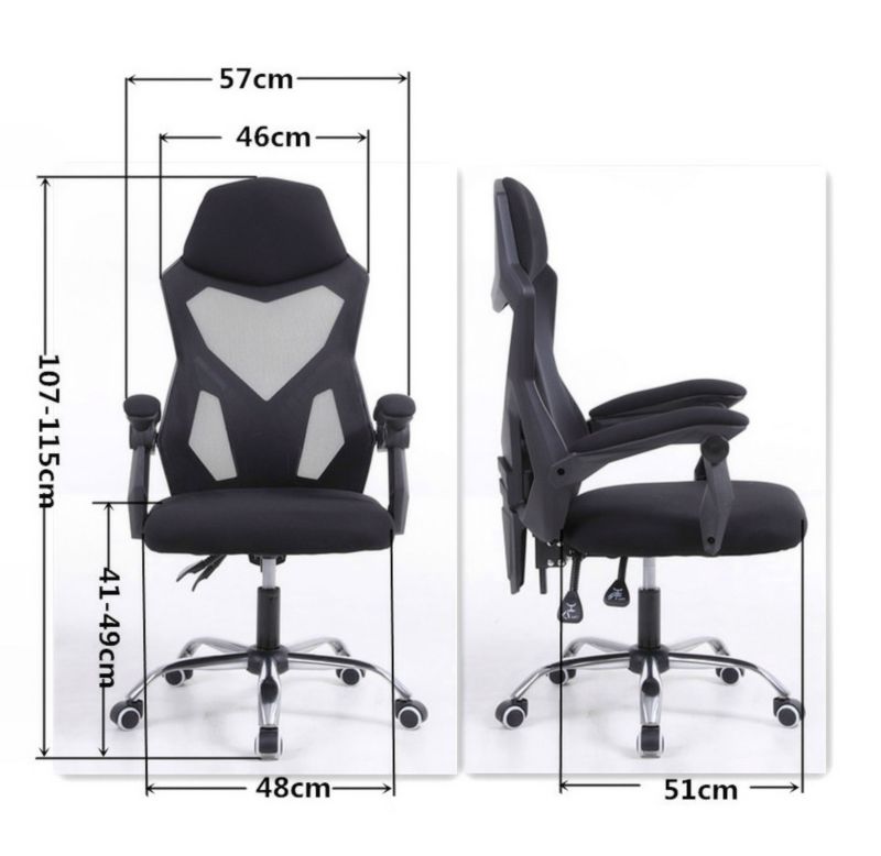 Fotel gamingwy Yoda Black  1szt