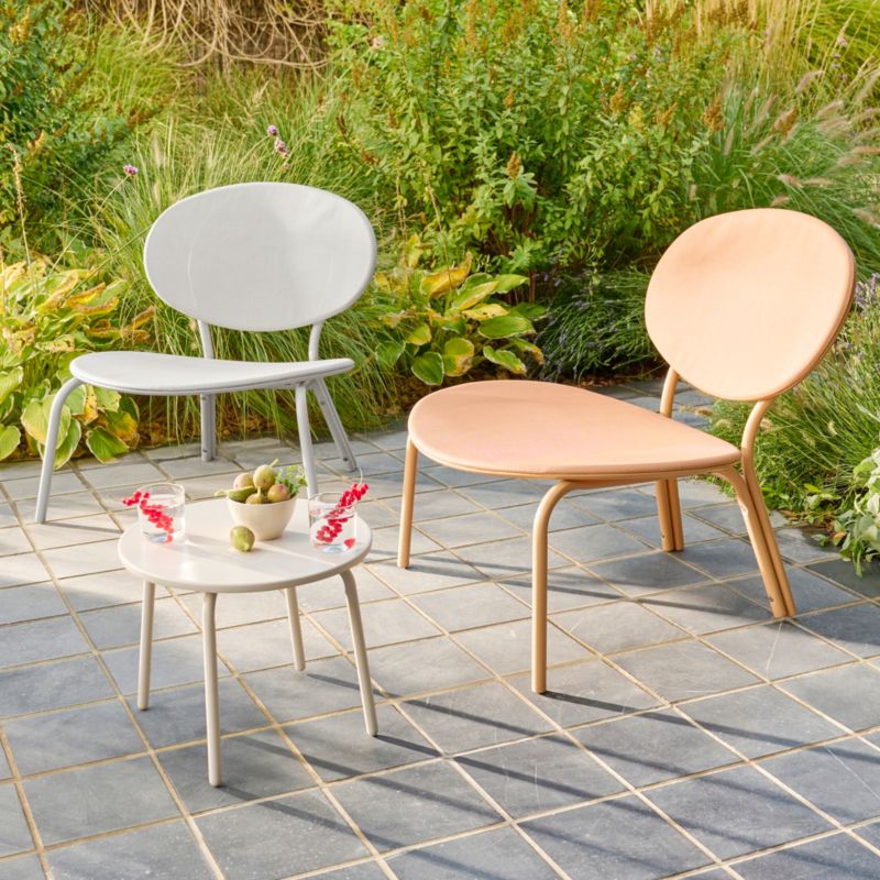 Fotel GoodHome Matola pomarańczowy