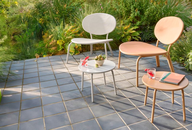 Fotel GoodHome Matola pomarańczowy
