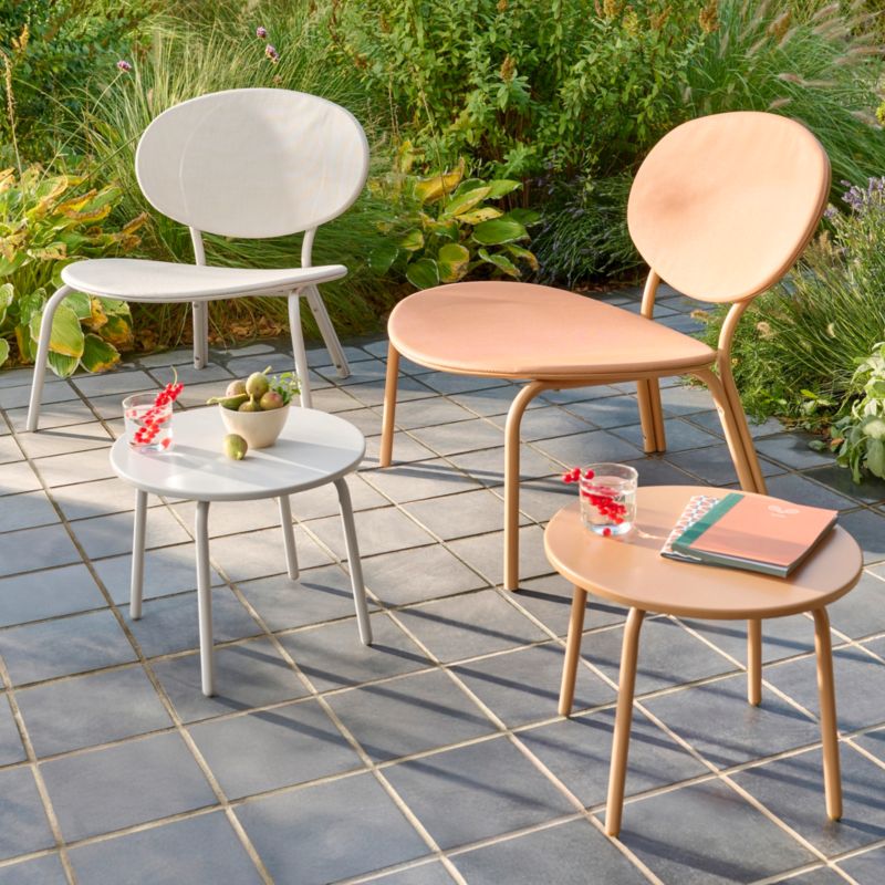 Fotel GoodHome Matola pomarańczowy