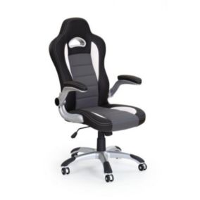 Fotel Halmar biurowy LOTUS szary/czarny 1 szt