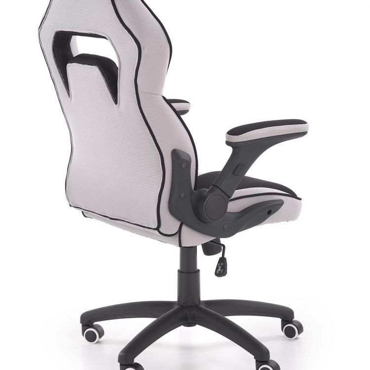 Fotel Halmar biurowy SONIC czarny/jasno szary 1 szt