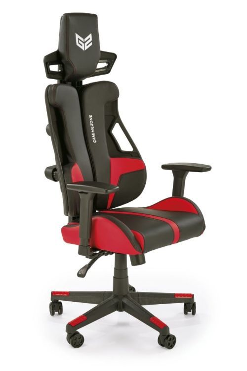 Fotel Halmar gamingowy NITRO czarny/czerwony 1 szt