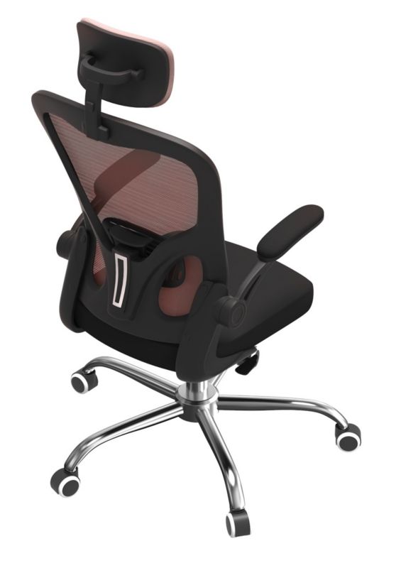 Fotel Obrotowy Topeshop Dory - Różowy 62x65x122 cm 1 szt.