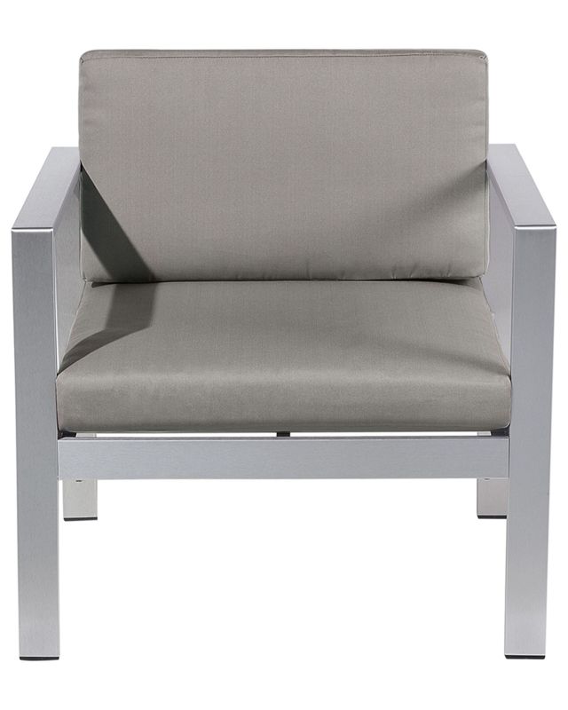 Fotel ogrodowy Salerno Metal Ciemnoszary 1 szt.