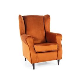 Fotel Signal BARON VELVET cynamonowy 1 szt