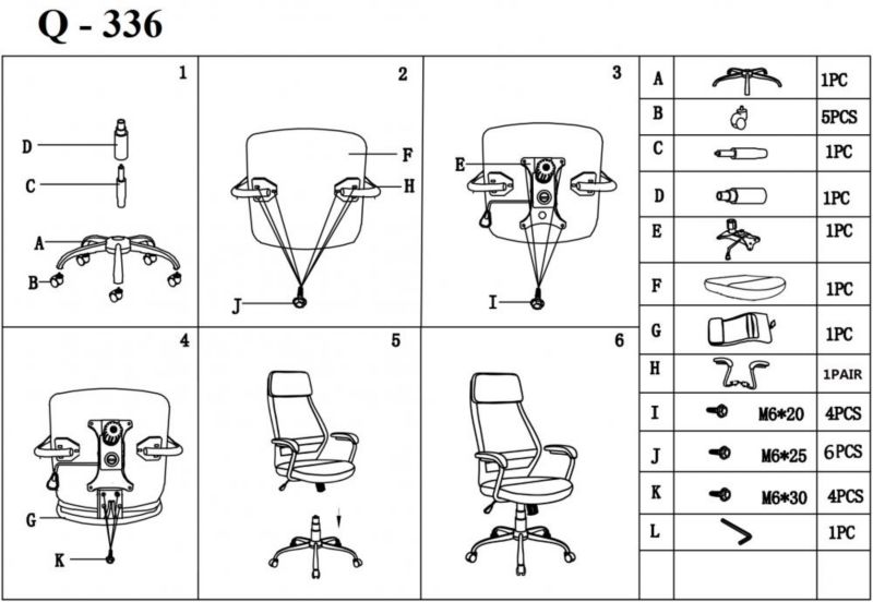 Fotel Signal biurowy Q-336 szary 1 szt