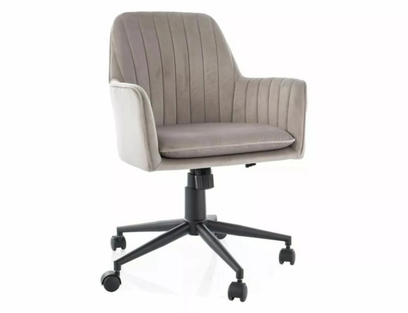 Fotel Signal biurowy Q-886 VELVET ciemnobeżowy 1 szt