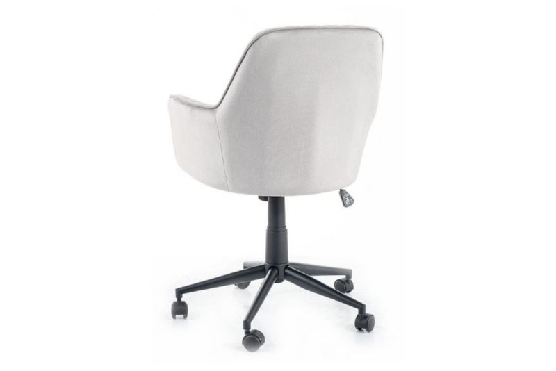 Fotel Signal biurowy Q-886 VELVET jasnoszary 1 szt