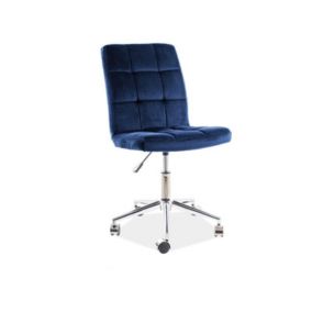 Fotel Signal dla dziecka Q-020 VELVET granatowy 1 szt