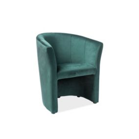 Fotel Signal TM-1 VELVET zielony 1 szt