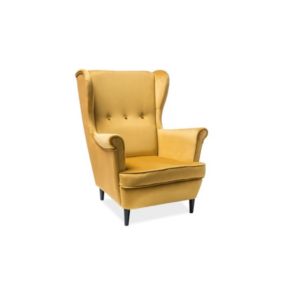 Fotel Signal uszak LORD VELVET curry 1 szt
