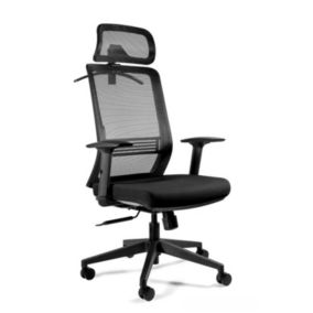 Fotel Unique biurowy ASOS czarny 1 szt