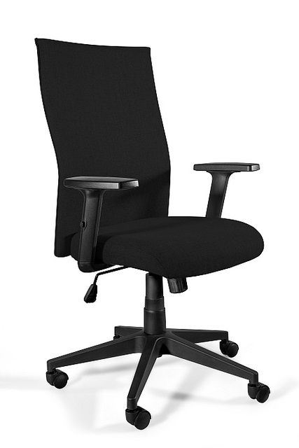 Fotel Unique biurowy BLACK ON BLACK PLUS czarny 1szt