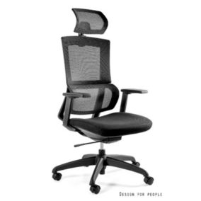 Fotel Unique biurowy ELEGANCE czarny 1 szt