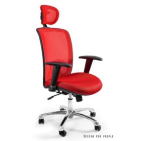 Fotel Unique biurowy EXPANDER czerwony 1 szt