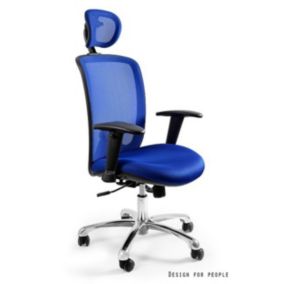 Fotel Unique biurowy EXPANDER niebieski 1 szt