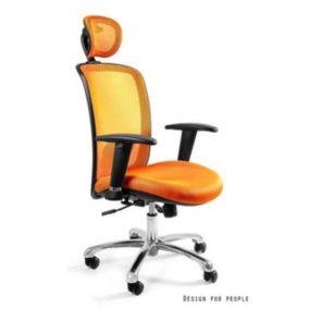 Fotel Unique biurowy EXPANDER żółty 1 szt