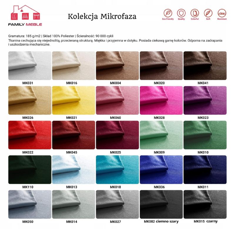 Fotel uszak do salonu Family Meble ARI fioletowy 1szt