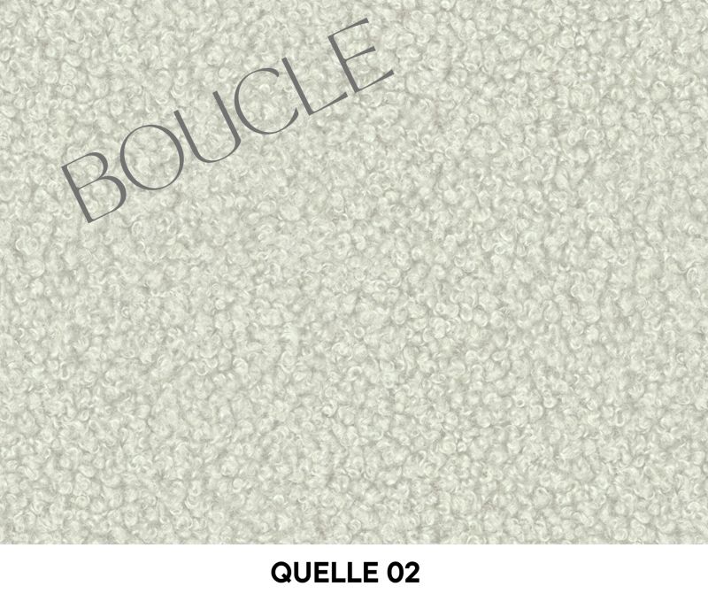 Fotel uszak+pufa Sofello boucle  1 szt