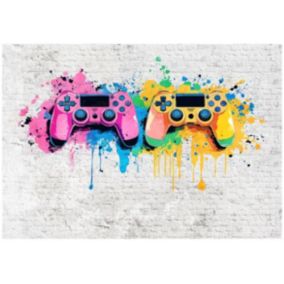 Fototapeta Dla Dzieci Młodzieżowa Gaming WALLARENA 400x280 cm Tapeta Na Flizelinie 1 szt.