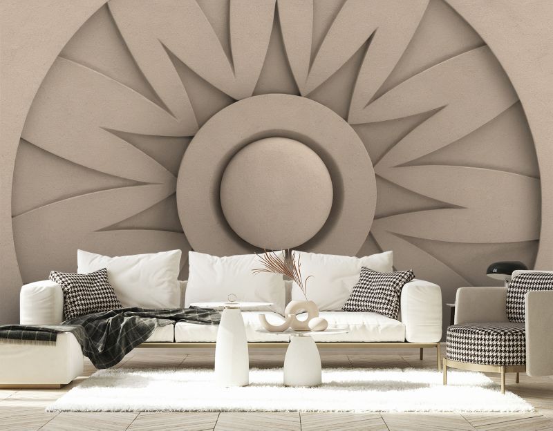 Fototapeta Feeby Abstrakcja 3D Rozeta  250x175 1 szt
