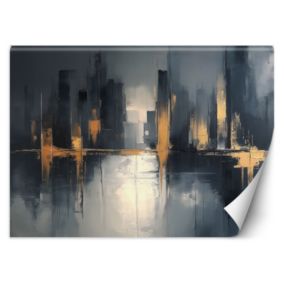 Fototapeta Feeby Abstrakcja Czarno Złota  450x315 1 szt