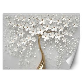 Fototapeta Feeby Abstrakcja drzewo kwiaty natura 3D  450x315 1 szt