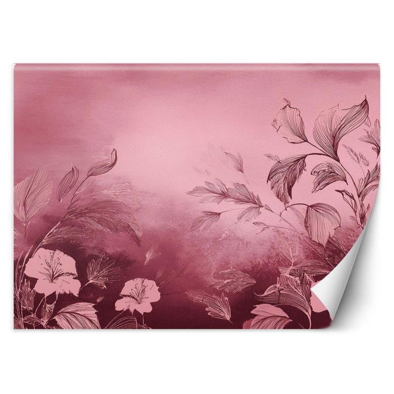 Fototapeta Feeby Abstrakcja Kwiaty Różowy  150x105 1 szt