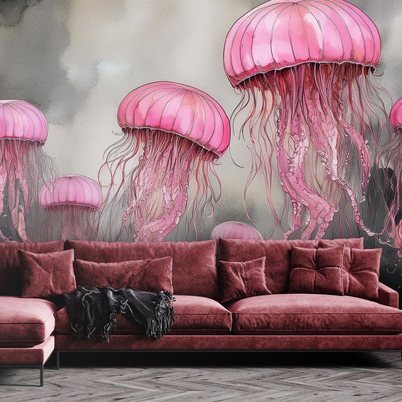 Fototapeta Feeby Abstrakcja meduzy morskiej  450x315 1 szt