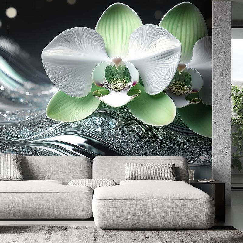 Fototapeta Feeby Abstrakcja orchidei  450x315 1 szt