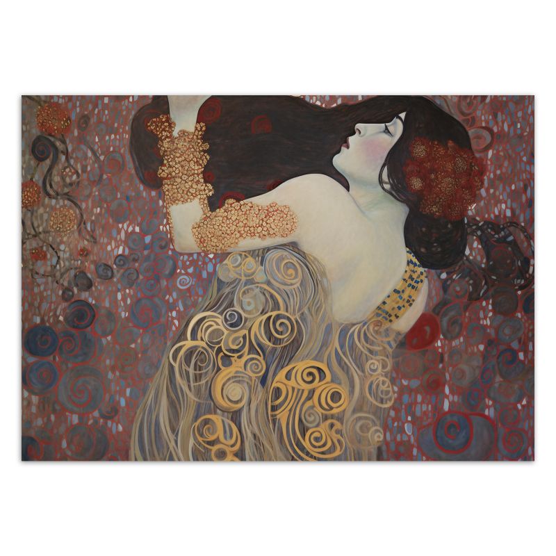 Fototapeta Feeby Abstrakcja z kobietą - G. Klimt  100x70 1 szt