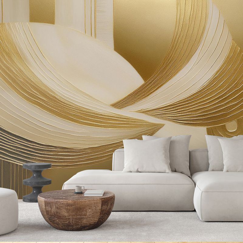 Fototapeta Feeby Abstrakcja Złoto 3D  100x70 1 szt